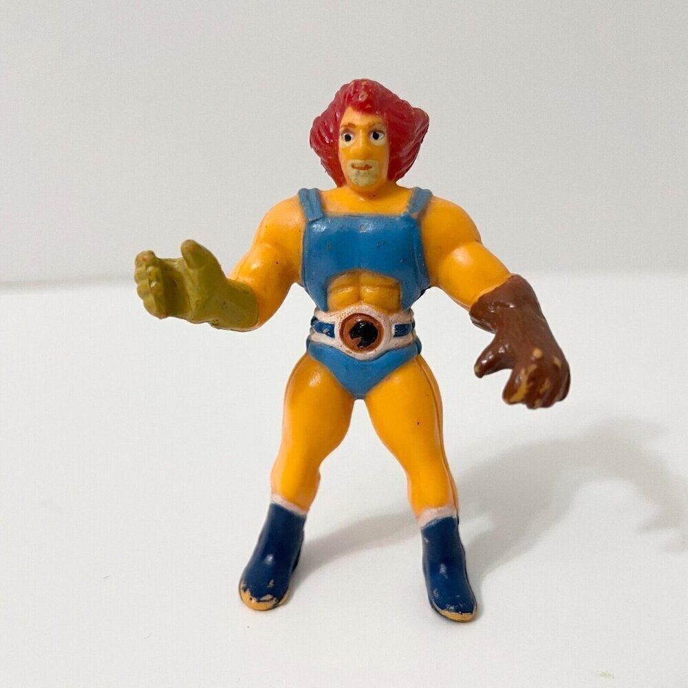 Vintage 1986 Thundercats Lion O 2.5 Inch Mini Figure Action Figure Telepix Flaw